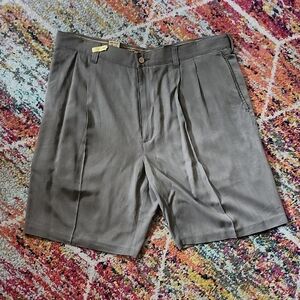 Jamaica Jaxx Men's Silk Flat Front Shorts